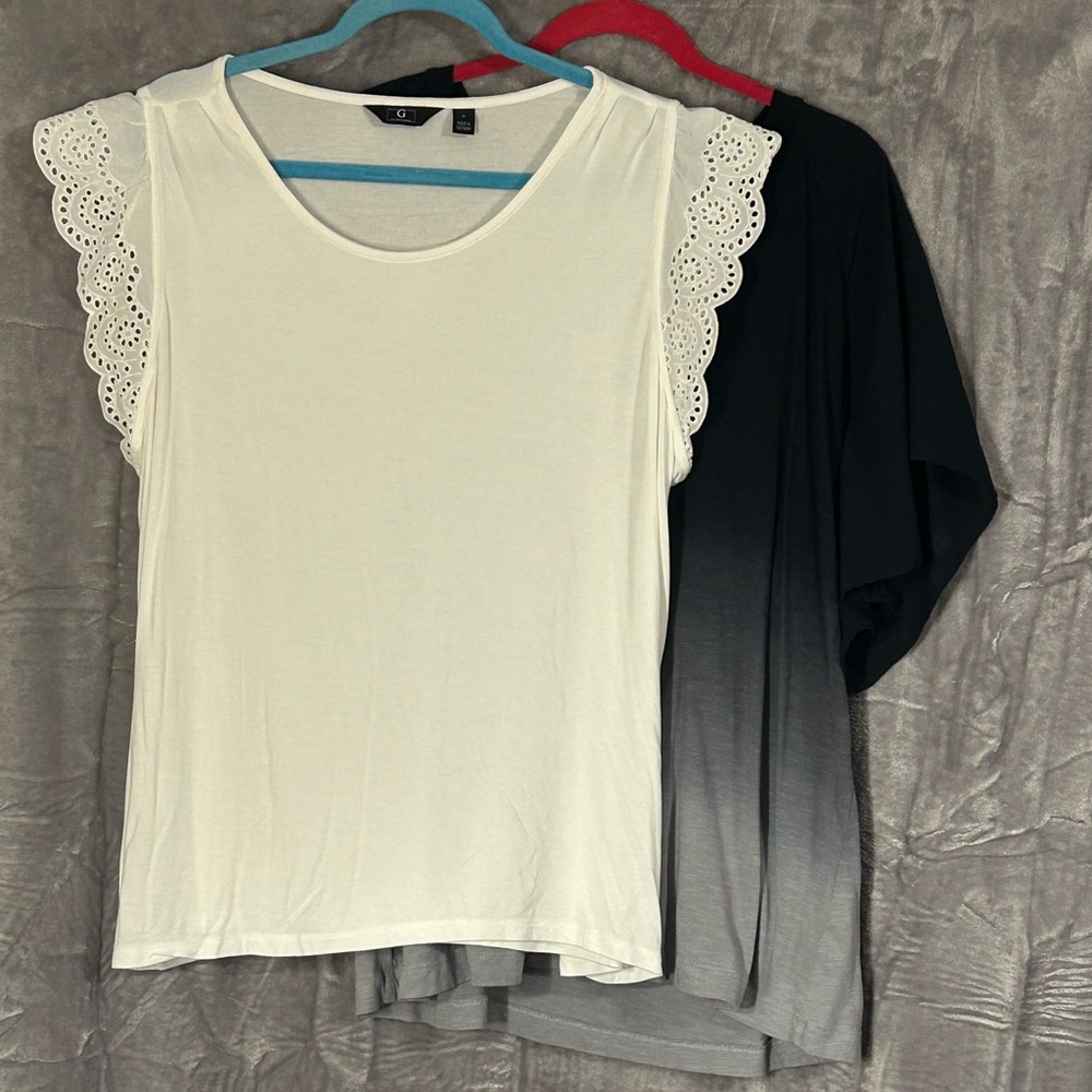 2 GUC Women’s Tops Lot Bundle Size 1X Plus